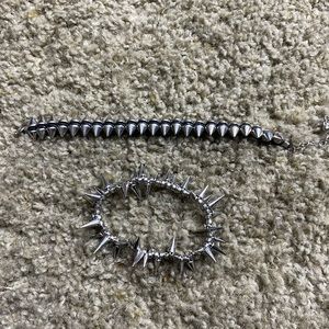Spike bracelets